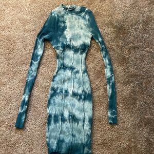 Fashion Nova Long Sleeve Bodycon Dress